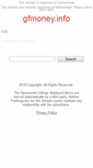Mobile Screenshot of gfmoney.info